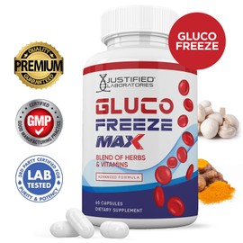 (3 Pack) Glucofreeze Max Advanced Formula 1295MG 180 Capsules