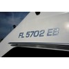 Boat & Jetski Registration Numbers - Domed/Raised Decal (16 Pcs)