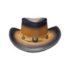 Equine Care Leather Cowboy Hat – Large | 100% Real