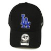 Forty Seven (47) Dodgers 47 MVP Cap B-MVP12WBV-BKR (Black/FF/Men's, Lady's)