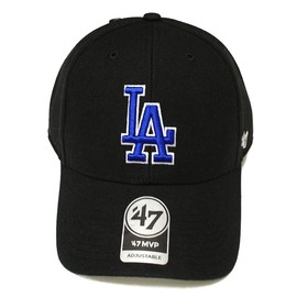 Forty Seven (47) Dodgers 47 MVP Cap B-MVP12WBV-BKR (Black/FF/Men's, Lady's)