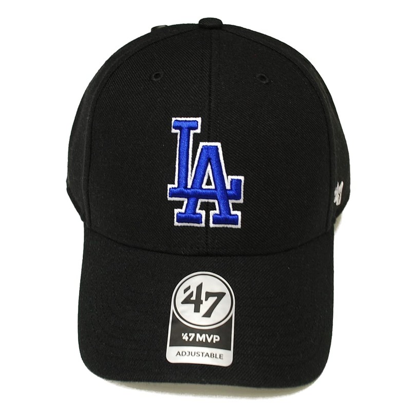 Forty Seven (47) Dodgers 47 MVP Cap B-MVP12WBV-BKR (Black/FF/Men's, Lady's)