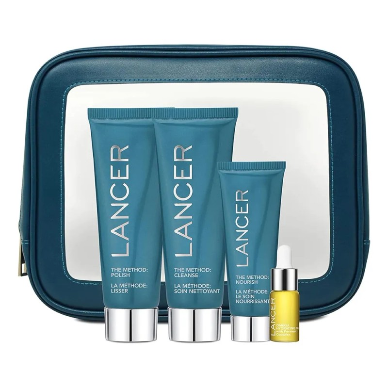 Lancer Skincare The Method - Kit De Introducción, Exfoliante
