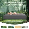 Queen Mattress Protector, Waterproof Mattress Pad Washable Rayon Mattress Cover