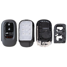 StandardAutoPart Smart Key Keyless Entry Remote Shell Case Compatible with Honda Accord Civic CR-V 2022 2023 2024 KR5TP-4 72147-T20-A01 (4 Button Trunk)