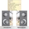 BRINKS Commercial - Keyed Entry Door Knob with Deadbolt Set,