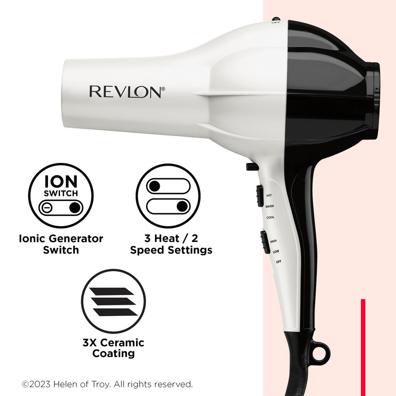 Revlon Shine Booster Hair Dryer | 1875W Smooth Blowout and