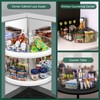 JEISSLIA Lazy Susan Cabinet Organizer Bins for 26"/ 28"/ 32"
