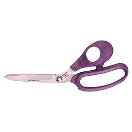 Wolff Ergonomix 9” Industrial & Fabric Shears/Scissors Purple, Medium Sized Handles - Made in USA