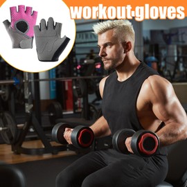Weight Lifting Gloves | 1 Pair Men Women Gym Workout Gloves - Training Equipment Indoor Outdoor Hands Protection Sports Wear for Rock Climbing, Cycling