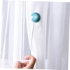 CORHAD Opal Button Magnetic Curtain Tiebacks Steel Rope Holdbacks Magnets