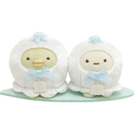Sumikko Gurashi MO05801 Zasso and Yosei no Hanabata Tenori Plush Set