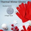 24 Pairs Touch Screen Winter Gloves, Thermal Bulk Pack, Lightweight