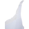 Ex Store Drop Cup Nursing Bra with Lace White 38