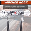 CheeMuii 20" Double Tender Spring Kit with Trailer Hose Holder
