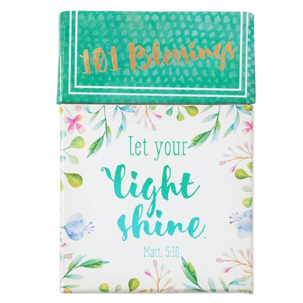 Let Your Light Shine Matthew 5:16, Inspirational Scripture Cards to Keep or Share (Boxes of Blessings)