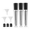 Healvian 6pcs Portable Mascara Bottles Set Durable Eyelash Containers with