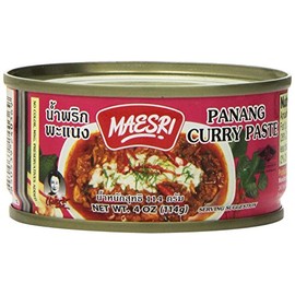 Maesri Thai Panang Curry Paste - 4 Oz (Pack of 4)