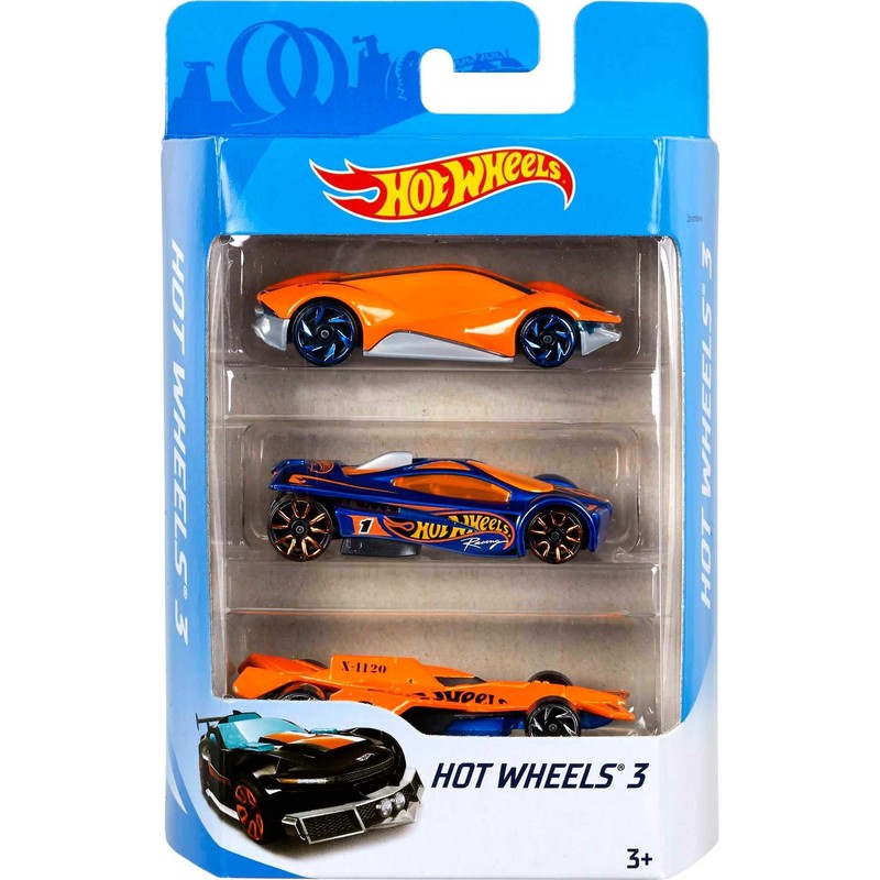 Hot Wheels 3-Pack, [Styles May Vary]