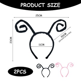 2 Pieces Ant Headbands, Creative Animal Headbands, Role Play Accessories, Performance Costume Props, Party Supplies