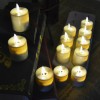 Luminara Flickering Rechargeable Tea Light Flameless Led Candles for Birthday