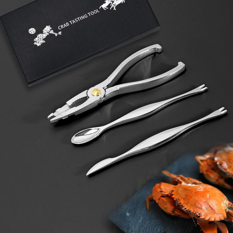 Exquisite 3-piece set Seafood Tools Lobster Crackers and Crab Crackers