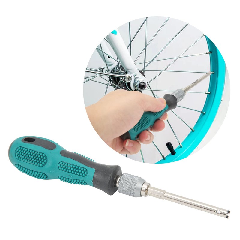 VGEBY Bicycle Spoke Nipple Screwdriver Rim Spoke Hat Retainer Wheel