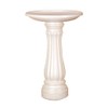 Union Products 61010 Round Bird Bath, White