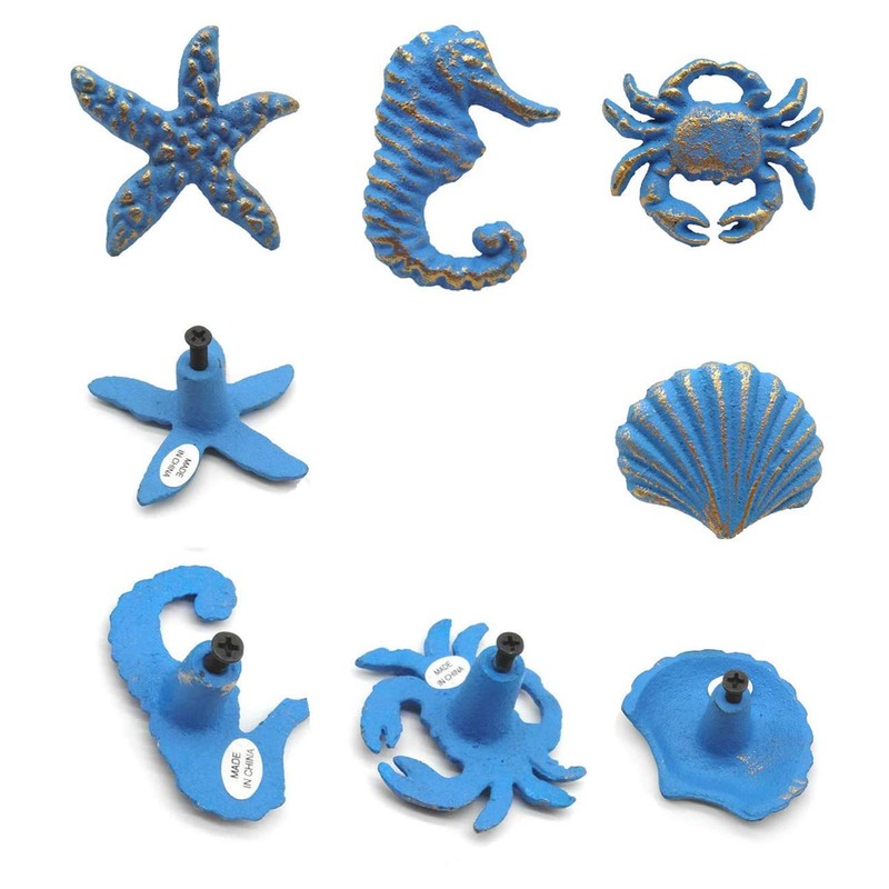 Retro Cast Iron Drawer Pulls Handles for Dresser Cupboard Wardrobe