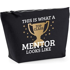 Hippowarehouse This is What a Top Class Mentor Looks Like printed make up cosmetic wash bag 18x19x9cm