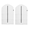 Brabantia Kleiderhüllen-Set, Kunststoff, weiß, M