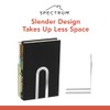 Spectrum Diversified Elements - Sujetalibros, Cromado, Pequeño, 1