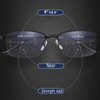 Progressive Multifocus Reading Glasses Blue Light Blocking Computer Readers