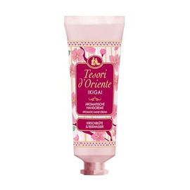 TESORI D'ORIENTE Aromatic Hand Cream 'Ikigai' Aromatic Hand Cream with Cherry Blossom and Rice Water Wellness Rituals for Body and Senses 75 ml