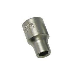 Faithfull SOC129 9mm Hexagon Socket Chrome Vanadium 1/2-inch Drive