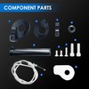 Throttle Grip Motorcycle 22mm CNC Aluminum Quick Twister Throttle Cable