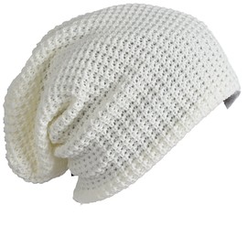 FORBUSITE Mens Slouchy Long Beanie Knit Cap for Summer Winter, Oversize