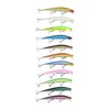 11 Pcs Simulation Minnow Lure Plastic Fishing Bait Fishing Accessories
