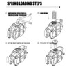 CuteHairy Suspension Stem, 7 Degree 45mm Height Rise Adjustable Bicycle