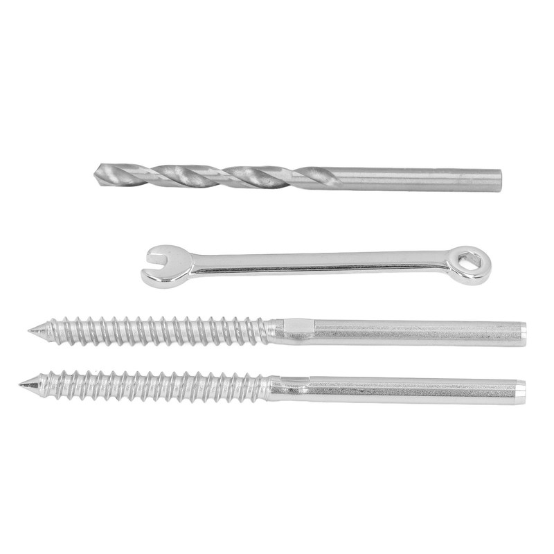 Swage Lag Screw Stainless Steel Left Right Thread Cable Railing