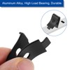 sourcing map 40 Pcs Shelf Bracket Clips, Cabinet Shelf Clips