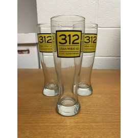 Goose Island 312 Urban Wheat Ale Tall Draft Beer Glass 8 1/4” Buy One Or All 5
