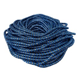 Outback Wrap - Snakelet Wrap Hydraulic Hose Management Protector and Tagging Wraps for Farming and Agriculture Equipment, Tractors, Harvesters, Planters, and Sprayers 12mm Diameter- 160 Foot- Blue