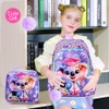 AGSDON 3PCS Kids Backpack, 16" Girl Backpacks for School Elementary