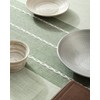 ZeeMart Contrast Linen Table Cloth Rectangle Table Cloths 60x104 Inch
