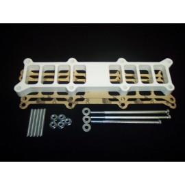 Jagcad Fuel injection manifold spacer 1" Fits 5.0 Mustang Edelbrock performer RPM 2