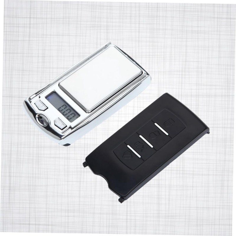 Operitacx Stainless Steel Shell Digital Pocket Scale 100g Grams Jewelry