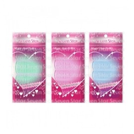 Chilsung Magic Hair Rollers (Large & Medium) Small Hair Rollers for Bangs, Waves, and Long Hair (Large) 2ea