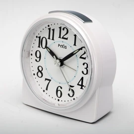 Seiko NR439W SEIKO Clock Alarm Clock Analog PYXIS Pixis White Pearl