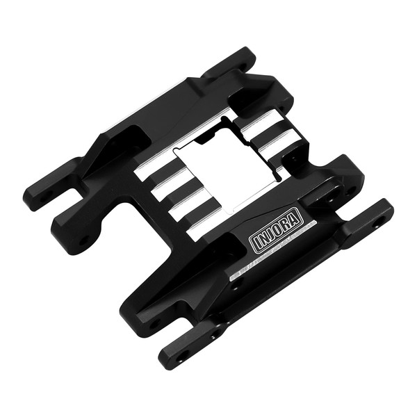 INJORA Skid Plate CNC Aliuminum Transmission Mount for TRX4M 1/18